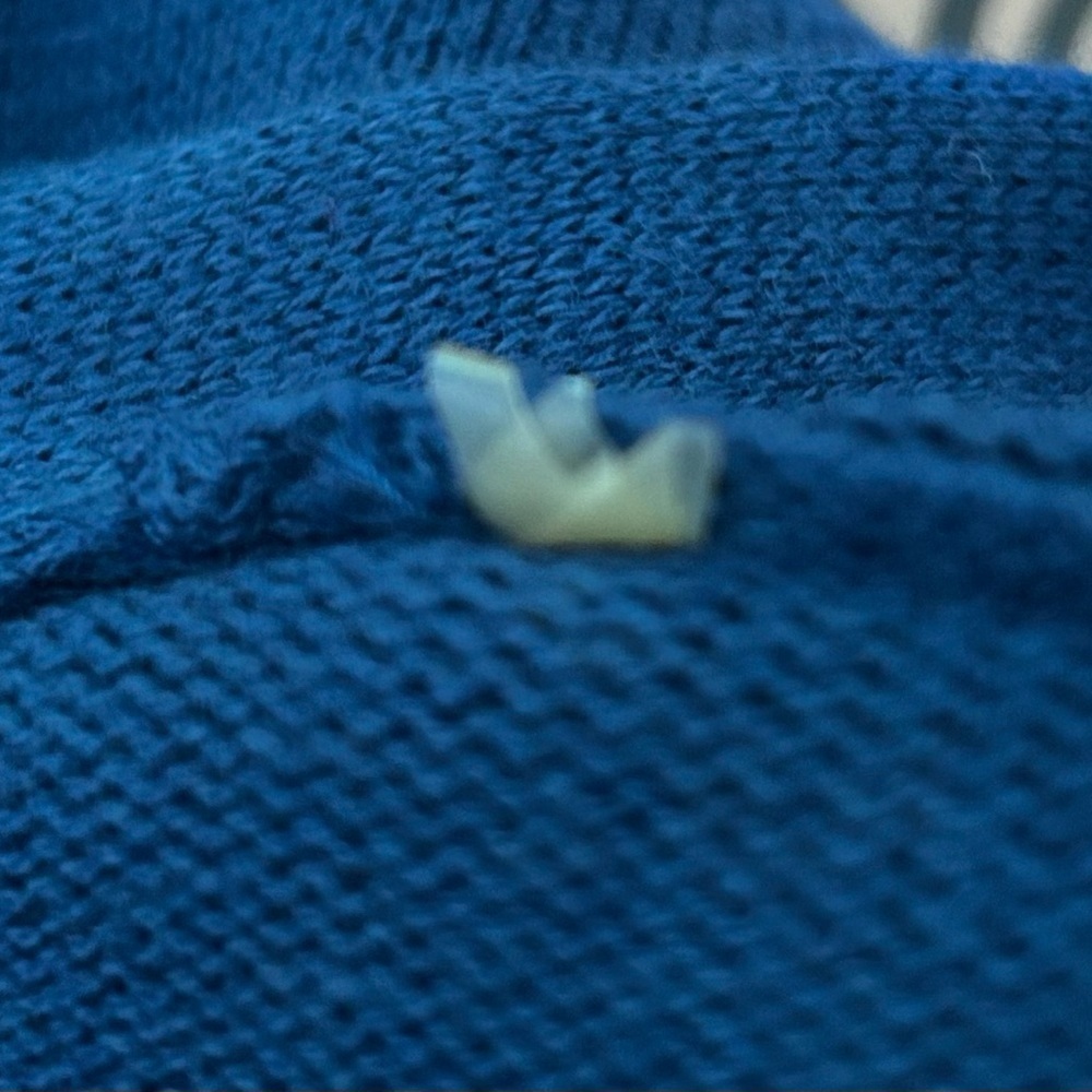 Jones New York Navy Knit Cardigan - PXL - Picture 8 of 10